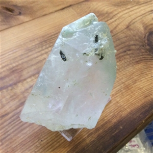Himalayan Chlorite in Quartz self healed crystal