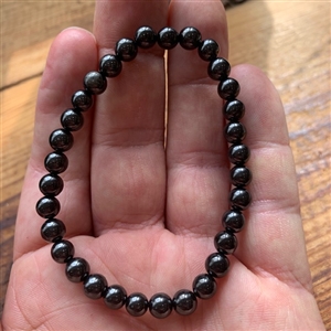 Shungite bracelet 6mm beads